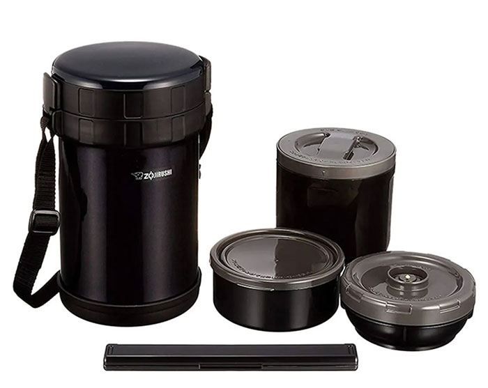 Zojirushi Stainless Steel Vacuum Lunch Box