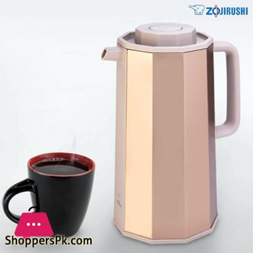 Zojirushi Thermos Glass Lined Vacuum Carafe Flask Gold 1.0 Liter - AH-EAE 10