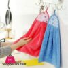 1Pcs Coral Velvet Bathroom Supplies Soft Hand Towel Absorbent Cloth Dishcloths Hanging Cloth Kitchen Accessories