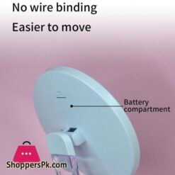 Led Makeup Mirror With Light Ladies Removable Large Capacity Storage Box Usb Interface 3 In 1 Desktop Vanity Makeup Mirror|Makeup Mirrors