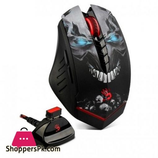 A4TECH BLOODY R80 -A4 TECH Wireless Switching Rechargeable Gaming Mouse skull R80