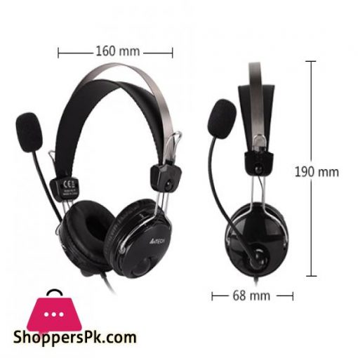 A4TECH HS-7P ComfortFit Stereo Headset a4 tech hs 7p headphones with mic