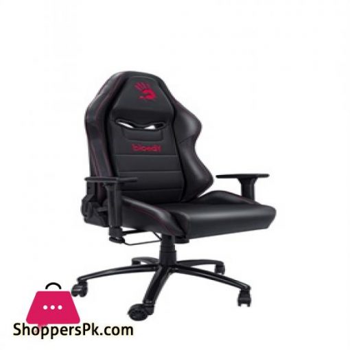 A4tech Bloody GC-350 Gaming Chair | Ergonomic Lumbar Support System | 5-Star Metal Base support upto 600KG | Memory Foam Head Cushion | SGS Certification Class 4 Gas Lift