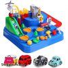 Adventure Car Toy Educational Race Track Toy Parking Garage Set Kids Toys for 3 Year Old Boys Girls