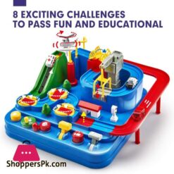 Adventure Car Toy Educational Race Track Toy Parking Garage Set Kids Toys For 3 Year Old Boys Girls