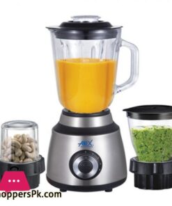 Anex AG-6034 Blender Grinder 3 in 1 With Glass