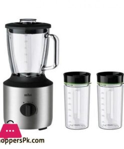 Braun PowerBlend Glass Jug Blender Grey (JB 3273)