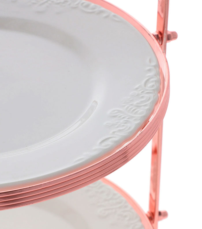 Brilliant 2 Tier Cake Stand Round 10 Inch - Br16006