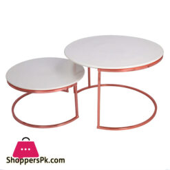 Brilliant 2-Tier Round Cake Dish With Gold Stand - BR16005