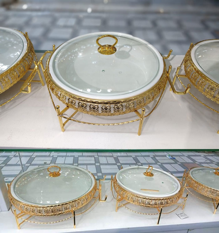 Brilliant Round Casserole Serving Food Warmer Dish 10 Inch – Br0268