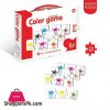 Color Game Match-it Puzzle Flashcards