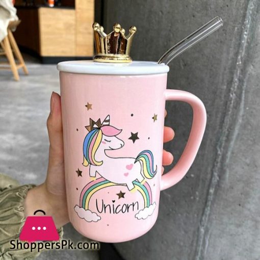 Cute 3D Crown Espresso Mug Porcelain with Lid Eco Friendly Korean Funny Ceramic Milk Cup Tazas Originales Gift for Girls MM60MKB|Mugs