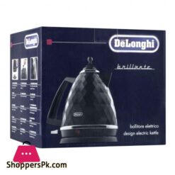 Delonghi Brillante Design Electric Kettle, Kbj2001