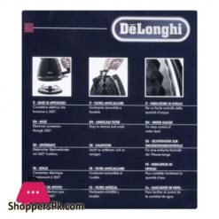 Delonghi Brillante Design Electric Kettle, Kbj2001
