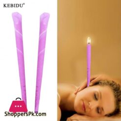 Kebidu 10PCS - Ear Candle - Natural Coning Beeswax - Ear Treatment Care - Random Color