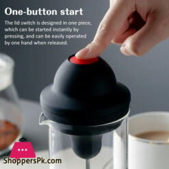 Electric Milk Frother Egg Beater Coffee Whisk Mixer Jug Cup Kitchen