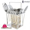 Elegant Cutlery Set Stainless Steel 18/10 (4 Line ) 28 - Pieces - EE05-28GS