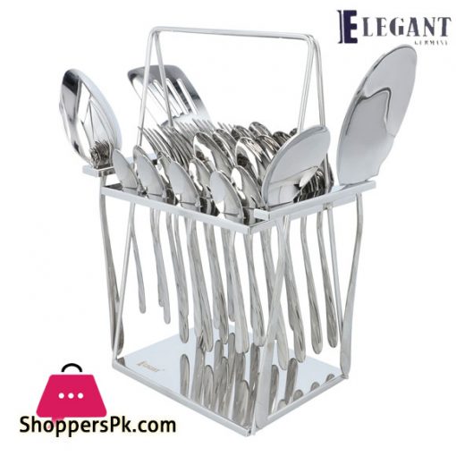 Elegant Cutlery Set Stainless Steel 18/10 (4 Line ) 28 - Pieces - EE06-28SS