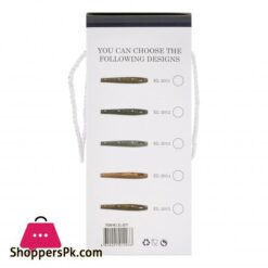 Elegant Stainless Steel Cutlery Set, 24 Pieces, Wooden Dots, El-2014