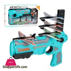 Foam Catapult Airplane Children Outdoor Toy Boy Hand Throwing Gyro Launcher Glider Model 1set Bubble Catapult Plane Toys