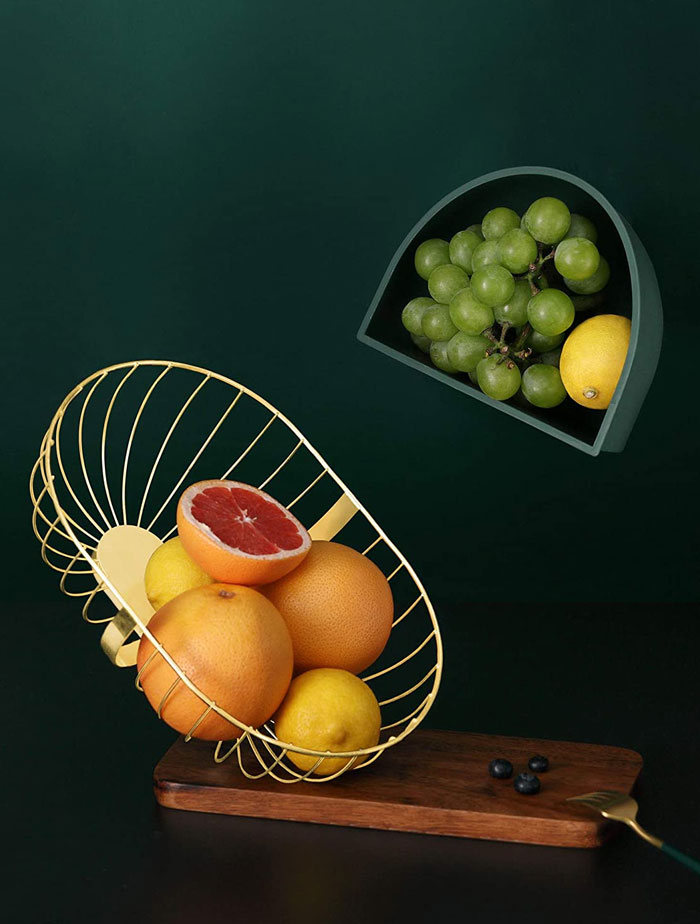 Fruit Basket + Bowl Storage