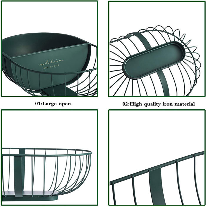 Fruit Basket + Bowl Storage