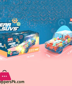 Glowing Jeep with Gears SUVS 035-A23