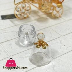 Golden Decorative Salt &Amp; Pepper Cart