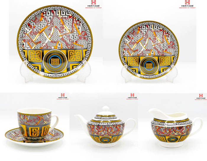 Heritage Tea Set – 22 - Pieces