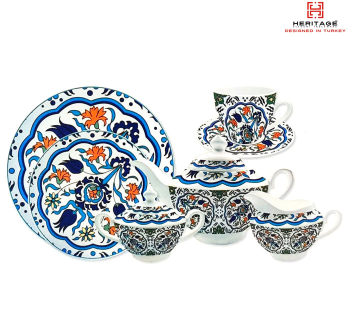 Heritage Tea Set – 22 - Pieces