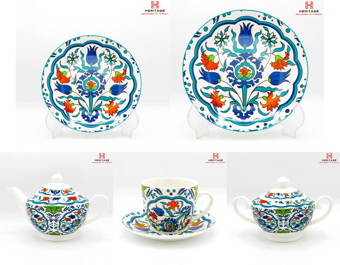 Heritage Tea Set – 22 - Pieces
