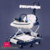 High Quality 360 Rotating Round Rolling Baby Walker - 3in1