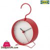 Ikea SNIFFA Clock Red
