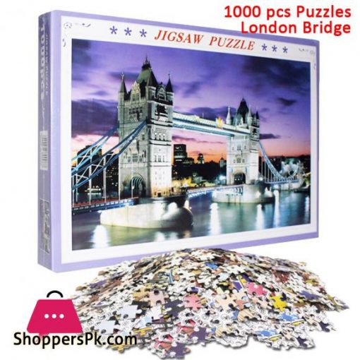 Jigsaw Puzzles 1000 Pieces for Kids Landscape Romantic Painting Game Puzzles Wooden Assembling Puzzles Educational Toys