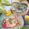 Kids Magnetic Bath Go Fishing Duck Water Game Play Set Toy For Child