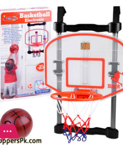 King Sports Basketball Hoop Door Set with Electronic Scoring