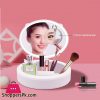 Led Makeup Mirror Storage Box Integrated With Ten Times Mirror Desktop Mirror Adjustable Fill Light Portable Mirror