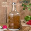 Limon Hand Made Rustic 1.5 Liter Juice Bottle Iran Made