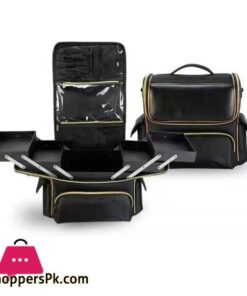 Make Up Bag For Travel Storage Bags Waterproof Makeup Bag Cosmetic Case Brush Holder with Adjustable Divider soft cosmetic case|Eye Shadow Applicator