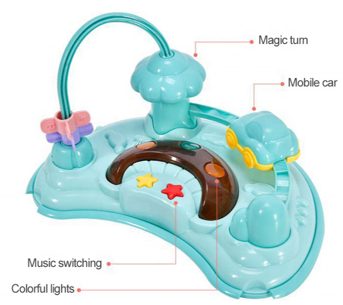 Multi Function Baby Toddler Push Anti Rollover Walker 4-In-1