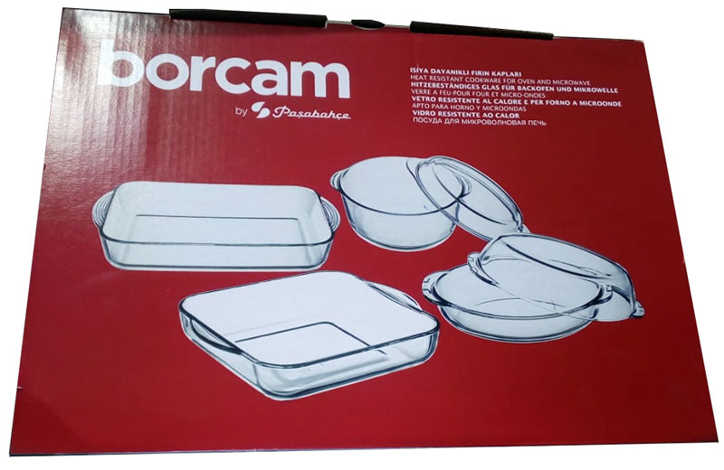Pasabahce Borcam Casserole Dishes - 6 Pcs Set