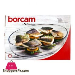 Borcam Ovenware Oval Dish, 14X9 Inches, 59074
