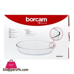 Borcam Ovenware Oval Dish, 14X9 Inches, 59074