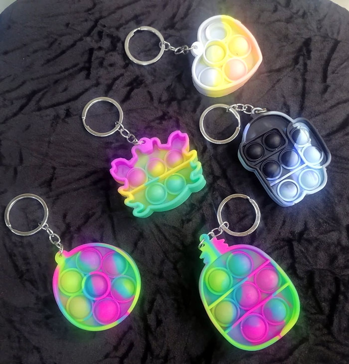 Pop It Key Chain - 1 Pcs