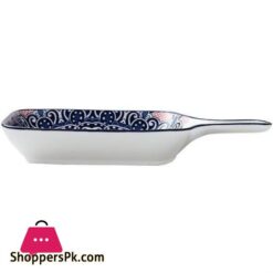 Porcelain Serving Dishes With Handle 2Pcs