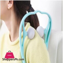 Pressure Point Therapy Massager Comfortable Neck Massager Roller Shoulder Back Pain Ball Deep Tissue Dual Trigger Point Lightweight &Amp; Portable
