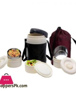 Riwayat Lunch Carrier - 2 Steel Bowls - 1 Salad Bowl 5 Riwayat Lunch Carrier (2 Steel Bowls - 1 Salad Bowl)