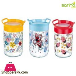 Sarina Decorated Bera Jar 660ML- S677- Turkey Made