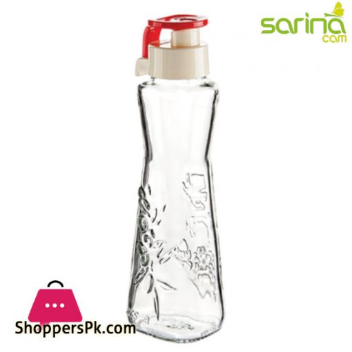 Sarina Embossed Oil Bottle 250ML - S702 Turkey Made