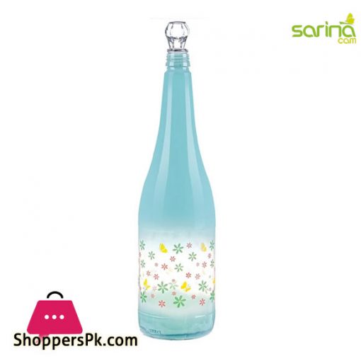 Sarina Glassware Opaque Bottle 1000ML - S974 - Turkey Made